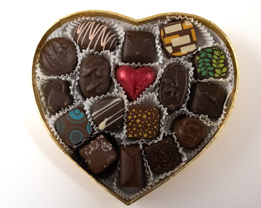 Valentine's Day Heart Chocolate Box