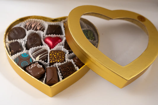 Valentine's Day Heart Chocolate Box